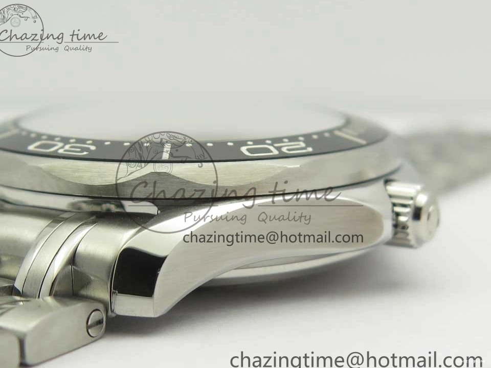 0424 Seamaster 300M Chronometer SS “007” Limited Edition OMF 1:1 Best Edition on SS Bracelet A2824 (Black Balance Wheel) V Seasonal 7952